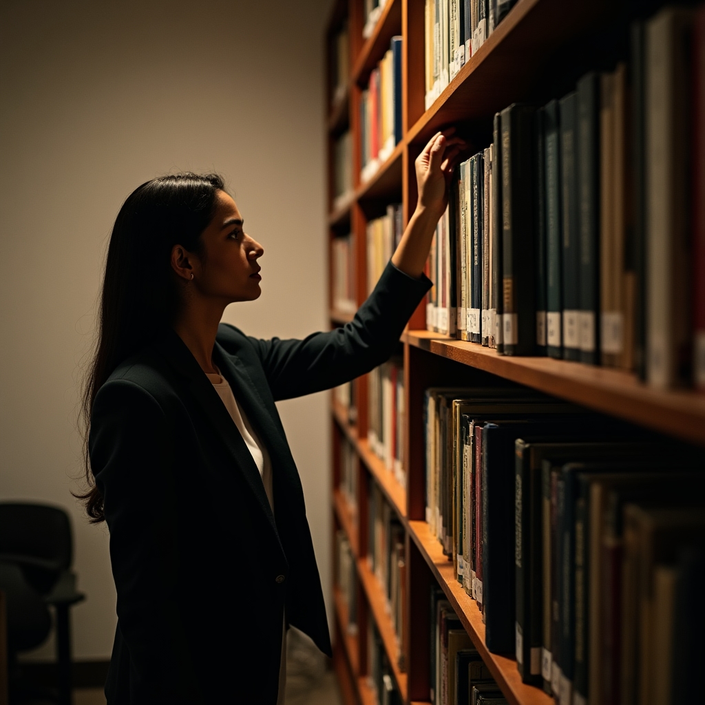 Regal mit Fachliteratur zu Organisationskultur